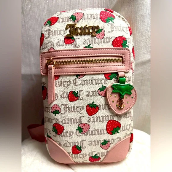 Juicy Couture | Bags | New Juicy Couture Pink Strawberry  display picture 3